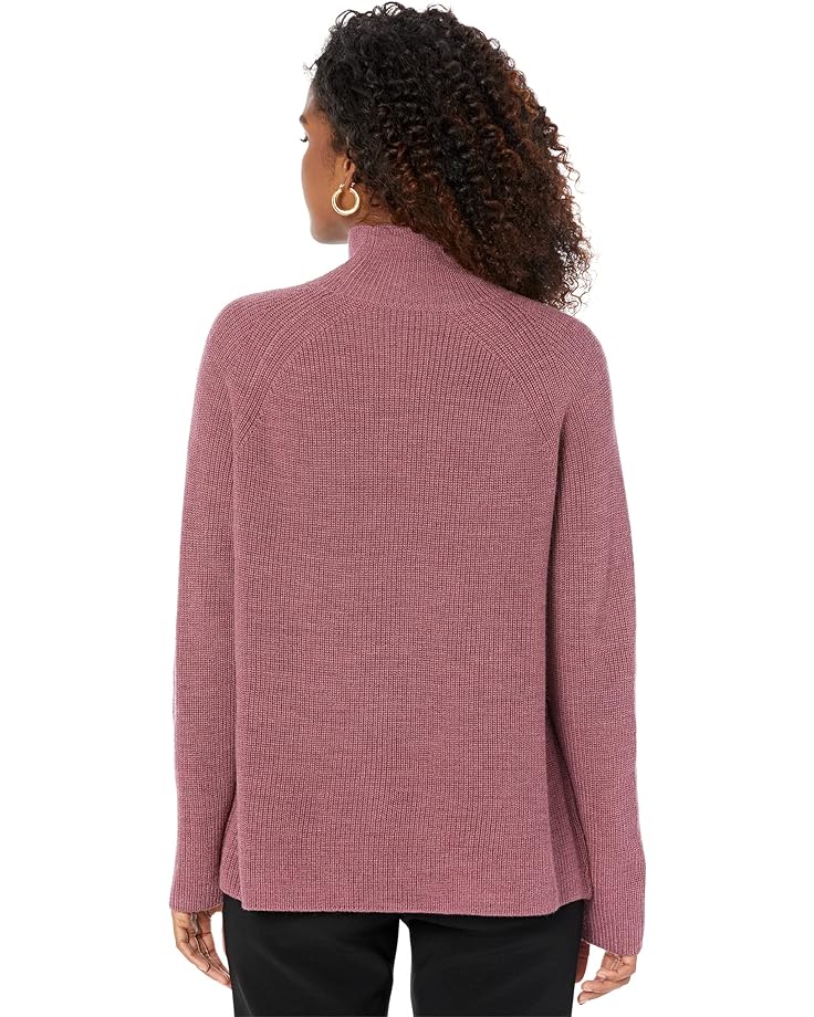 

Свитер Eileen Fisher Turtleneck Raglan Top, цвет Tearose