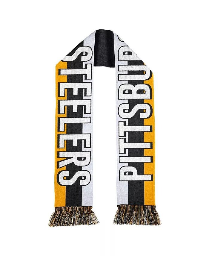 

Женский шарф в полоску Pittsburgh Steelers Wear By Erin Andrews, мультиколор