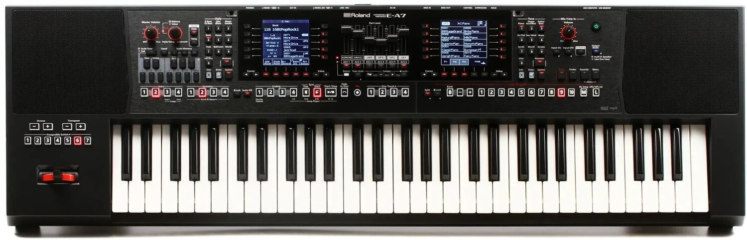 

Roland E-A7 61-клавишная клавиатура-аранжировщик