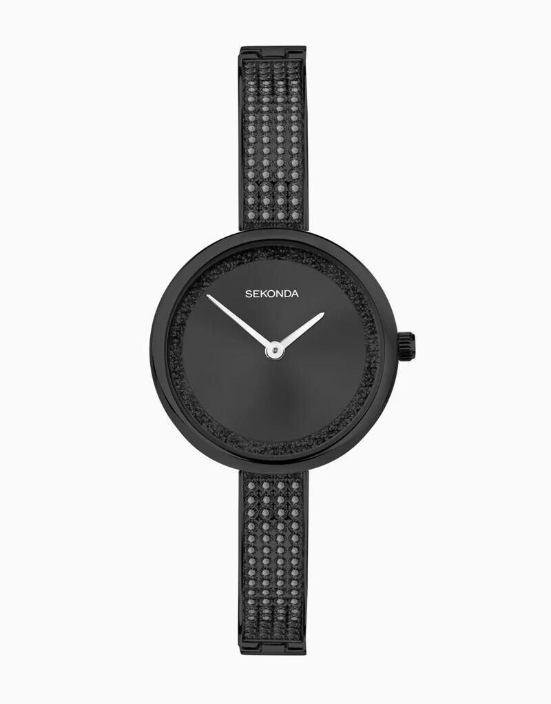 

Женские аналоговые часы Sekonda черного цвета