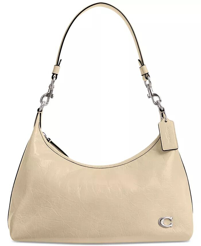

Кожаная сумка через плечо Juliet Coach, бежевый