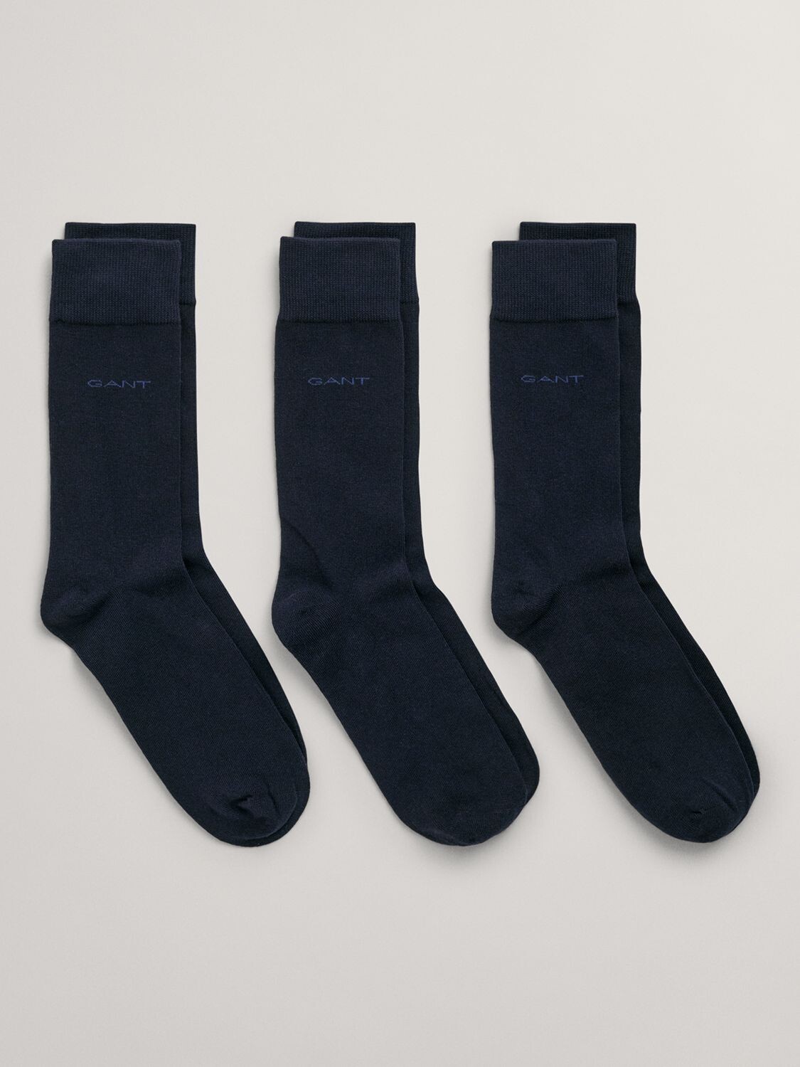 

Мягкие носки из хлопковой смеси GANT, темно-синий