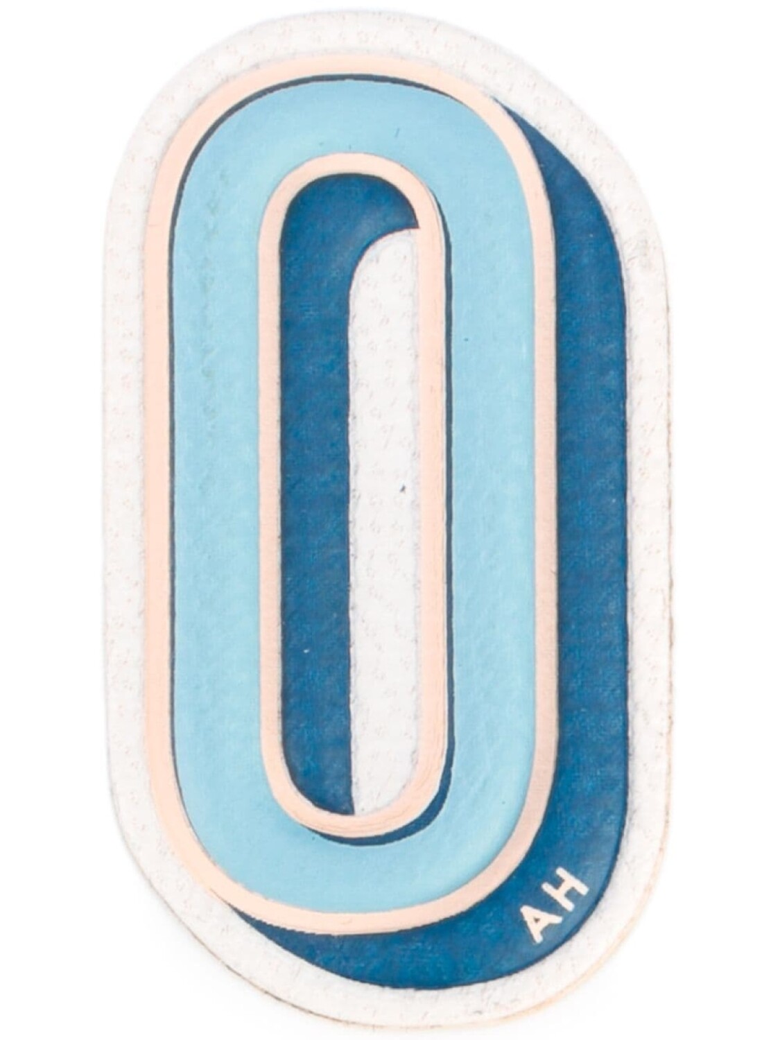 

Anya Hindmarch наклейка 'O', мультиколор