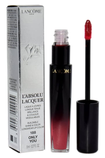 Блеск для губ 188 Only You, 8 мл Lancome, L'Absolu Lacquer Buildable Shine & Color
