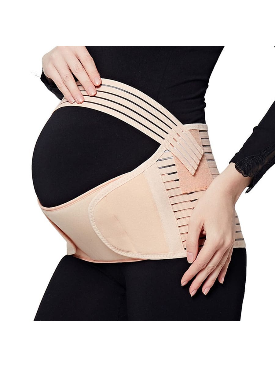 1 шт. ремни для беременных, абрикос пояс бандаж турмалиновый для спины