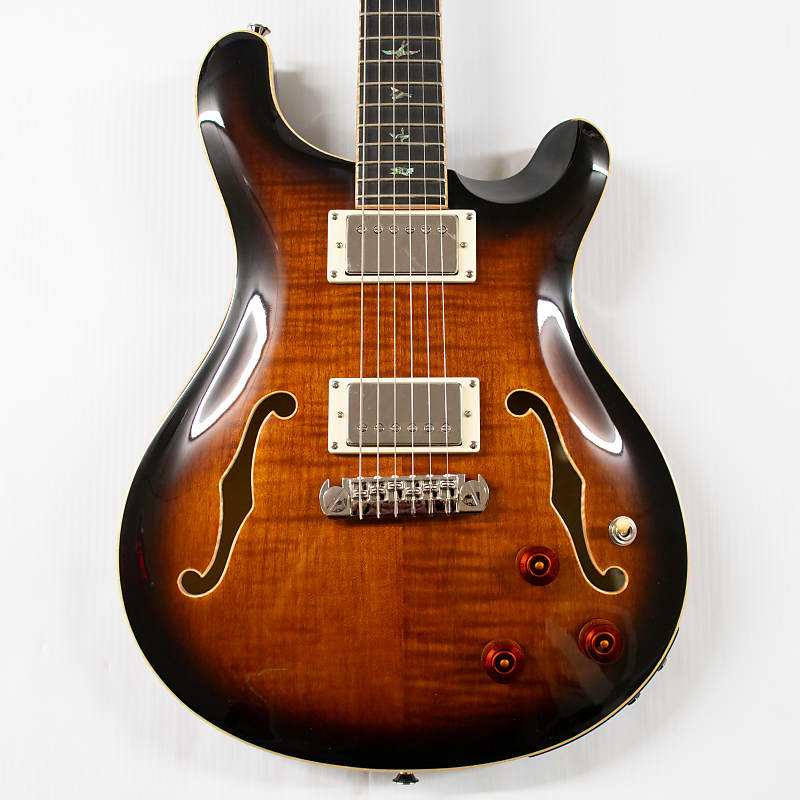 Электрогитара PRS SE Hollowbody II Piezo Electric Guitar - Black Gold Burst сирена пьезоэлектрическая pandora ps 331bt