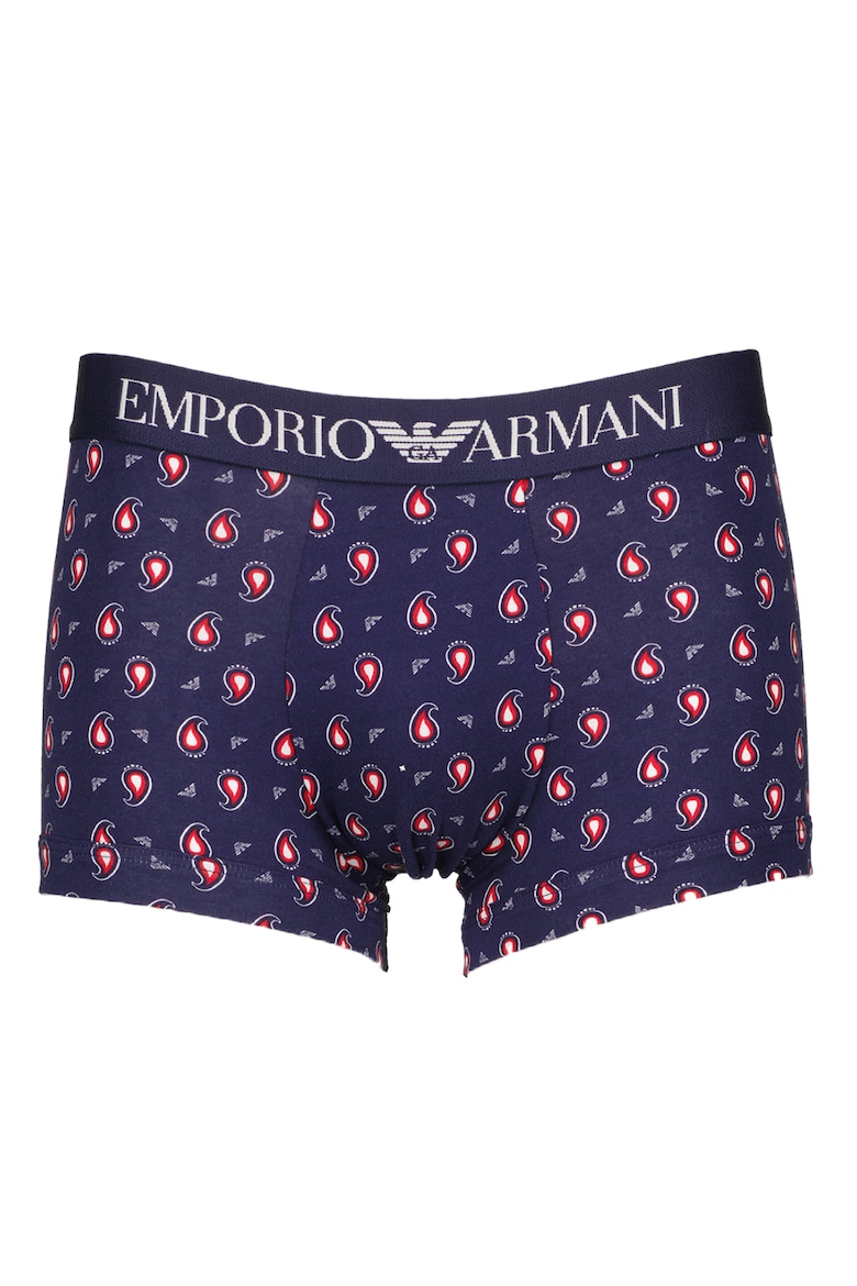 Боксеры с логотипом на талии Emporio Armani Underwear, фиолетовый боксеры с логотипом на талии emporio armani underwear синий