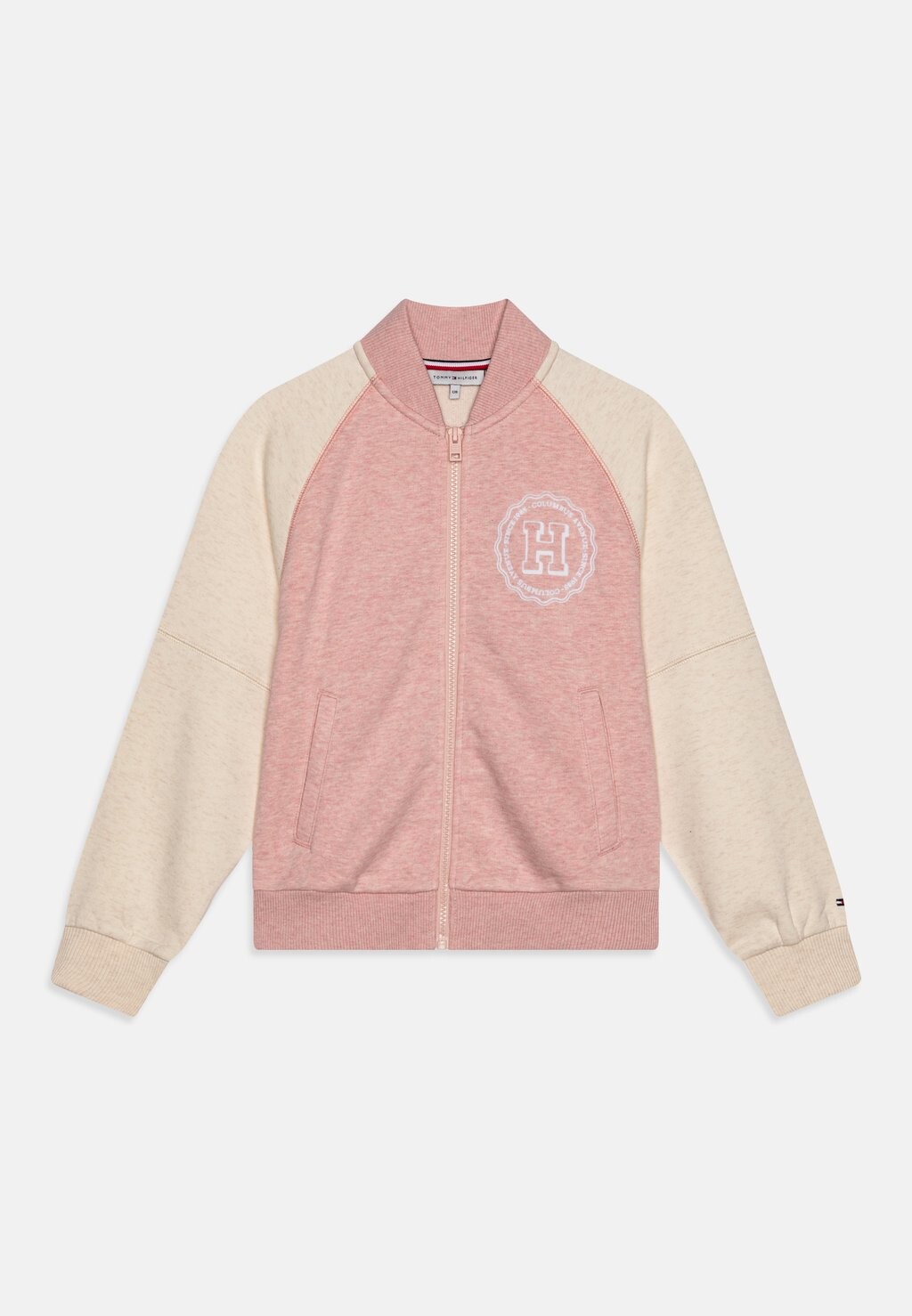 

Толстовка на молнии Varsity Jacket Tommy Hilfiger, цвет teaberry blossom heather