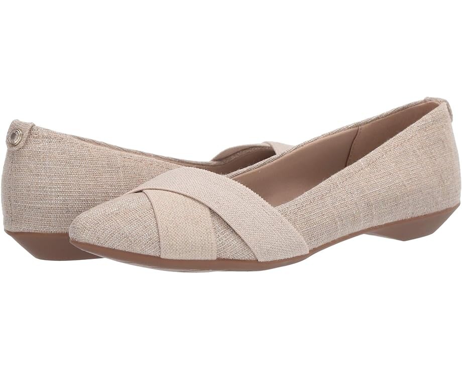 

Балетки Anne Klein Sport Oalise, цвет Natural/Silver