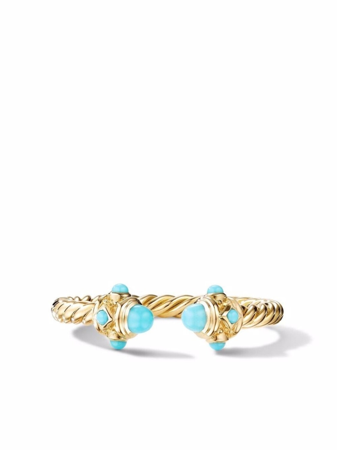 

Кольцо Renaissance из желтого золота с бирюзой David Yurman, желтый
