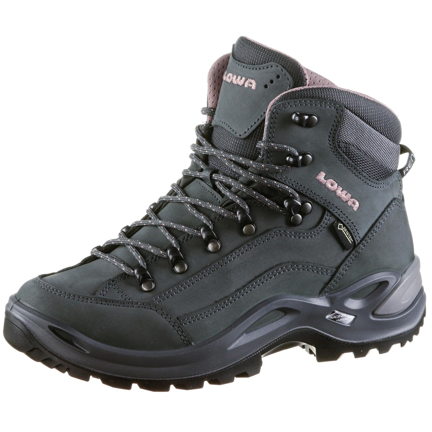 

Походная обувь LOWA Renegade Mid, цвет graphite-rose