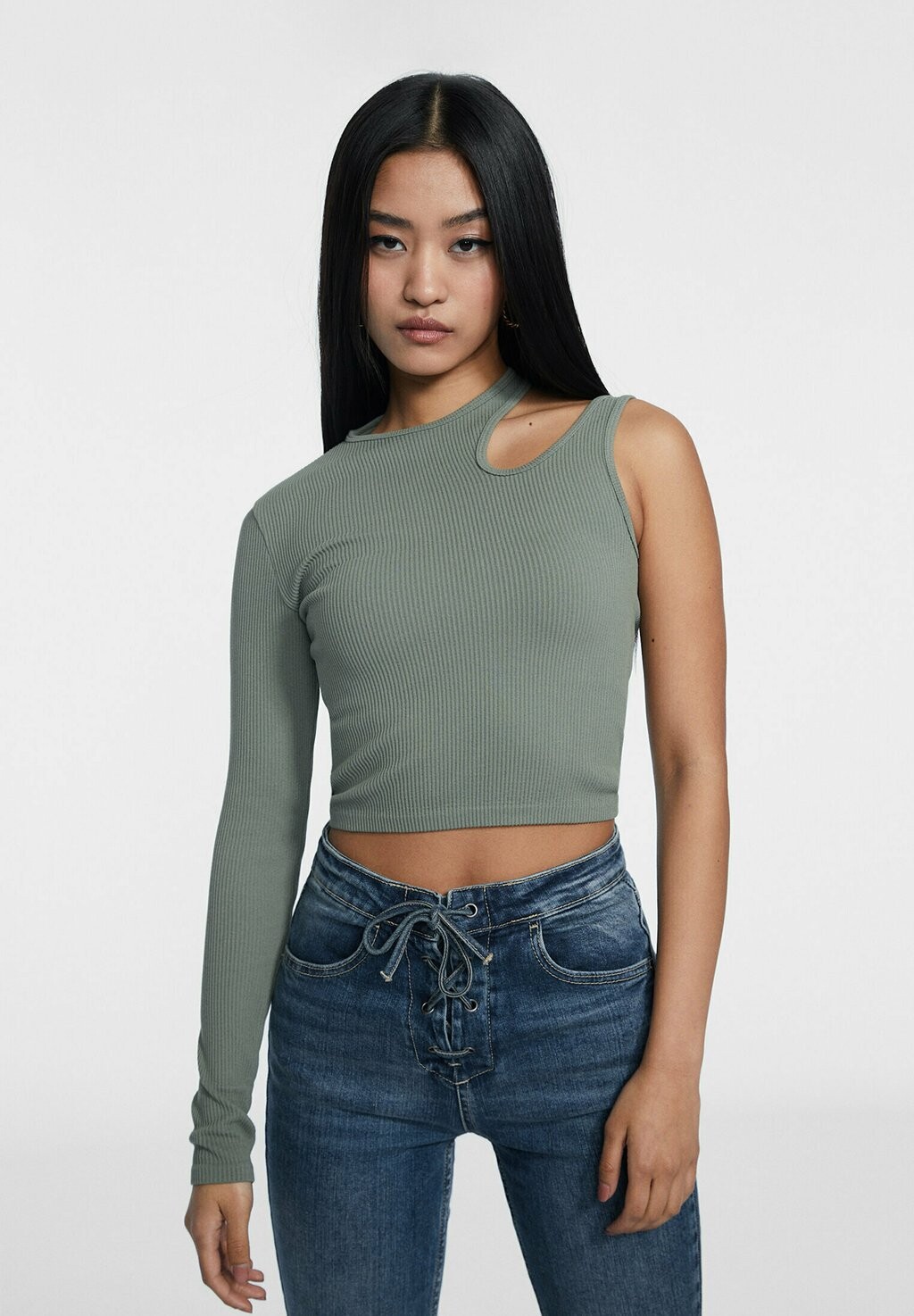 

Рубашка с длинным рукавом Stradivarius