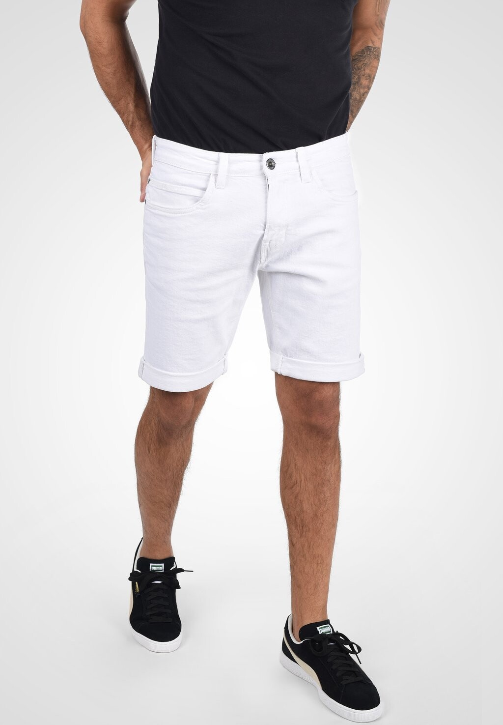 

Джинсовые шорты INDICODE JEANS, белый