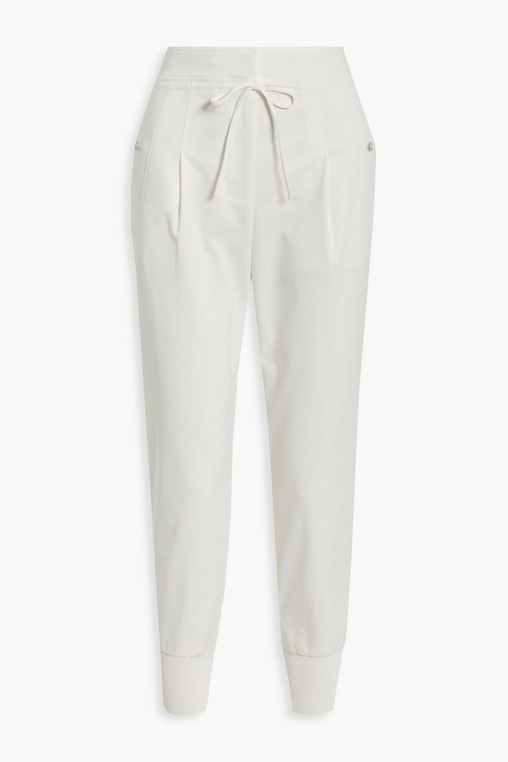 

Спортивные брюки из плиссированного поплина со складками 3.1 PHILLIP LIM, белый