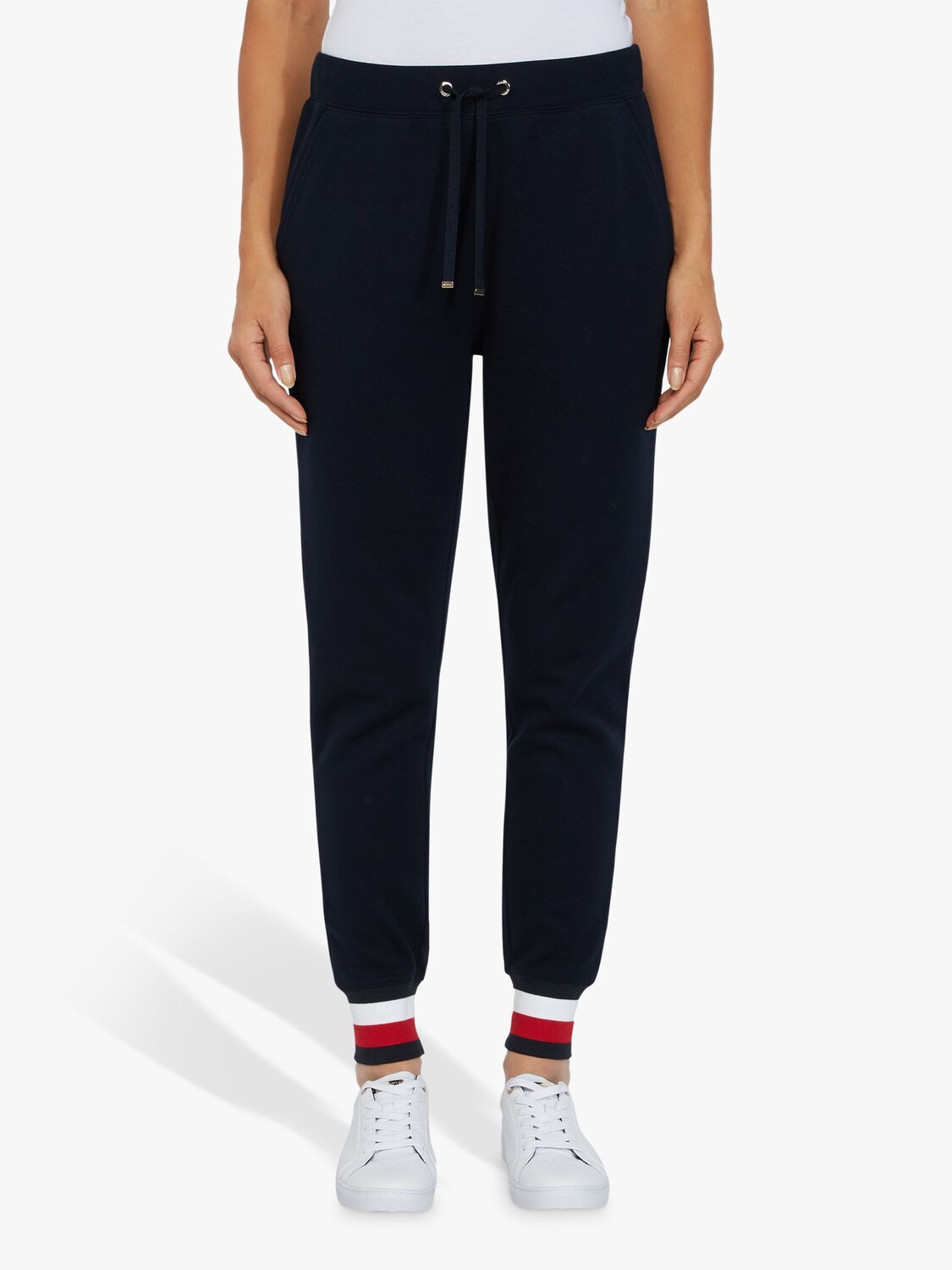

Джоггеры с полосками и манжетами Tommy Hilfiger, Midnight
