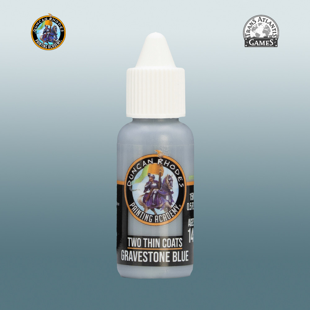 

Аксессуары Duncan Rhodes Painting Academy Two Thin Coats: Gravestone Blue (15ml)