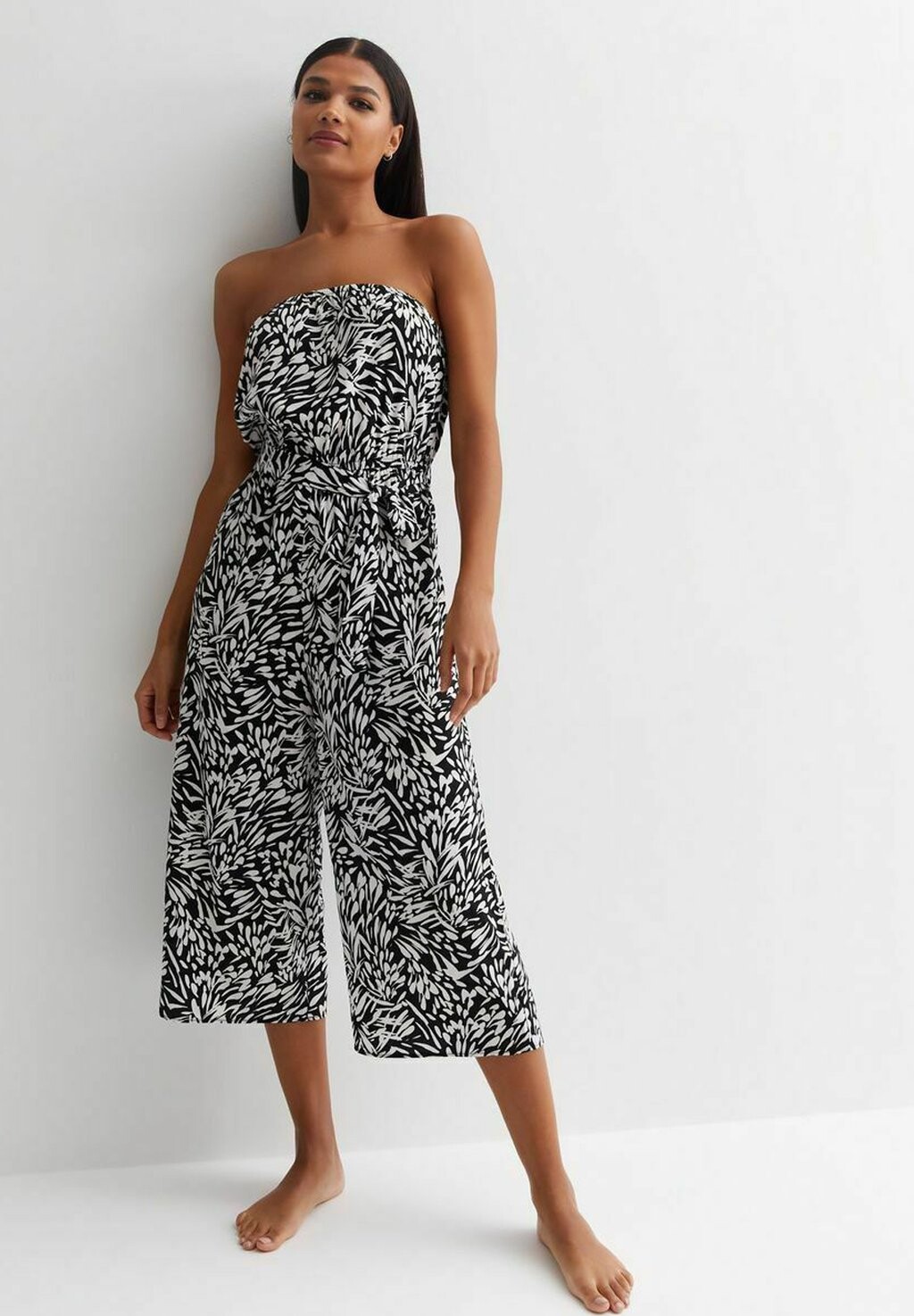 

Пляжный аксессуар CREPE BANDEAU New Look, цвет black pattern