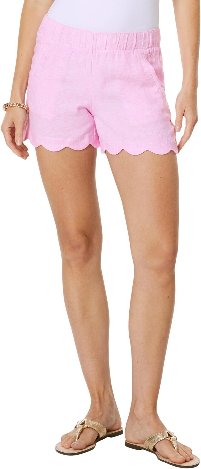 

Льняные шорты Brea Lilly Pulitzer, цвет Urchin Pink/Resort White