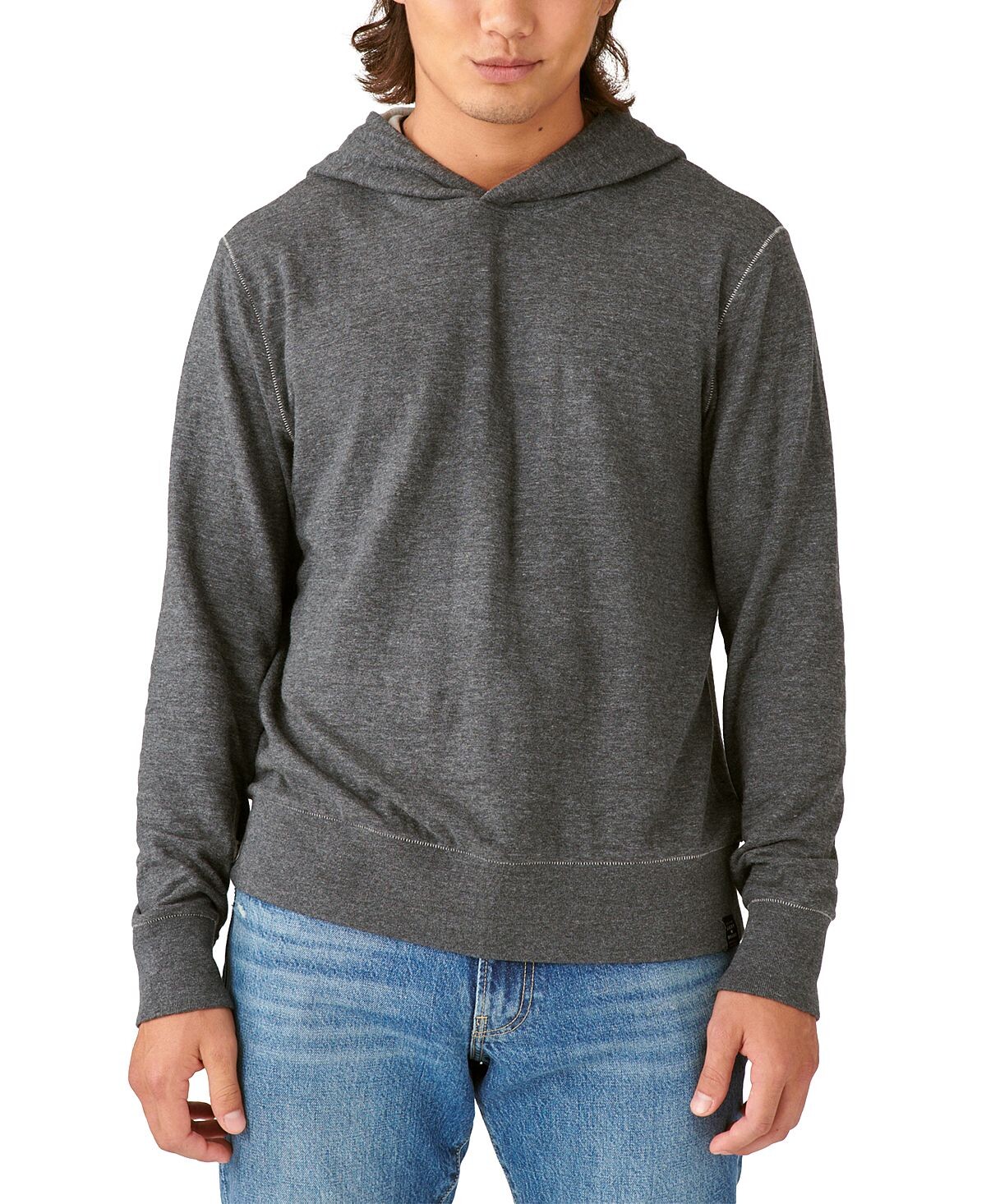 

Мужская толстовка с капюшоном и длинными рукавами Duo Fold Lucky Brand