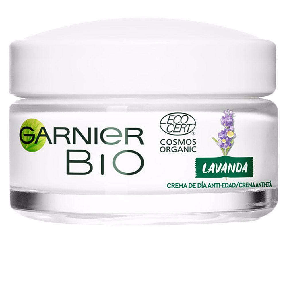 Крем против морщин Bio ecocert lavanda crema día anti-edad Garnier, 50 мл цена и фото