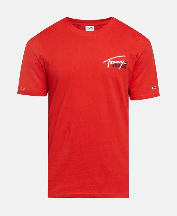 

Футболка Tommy Jeans, красный