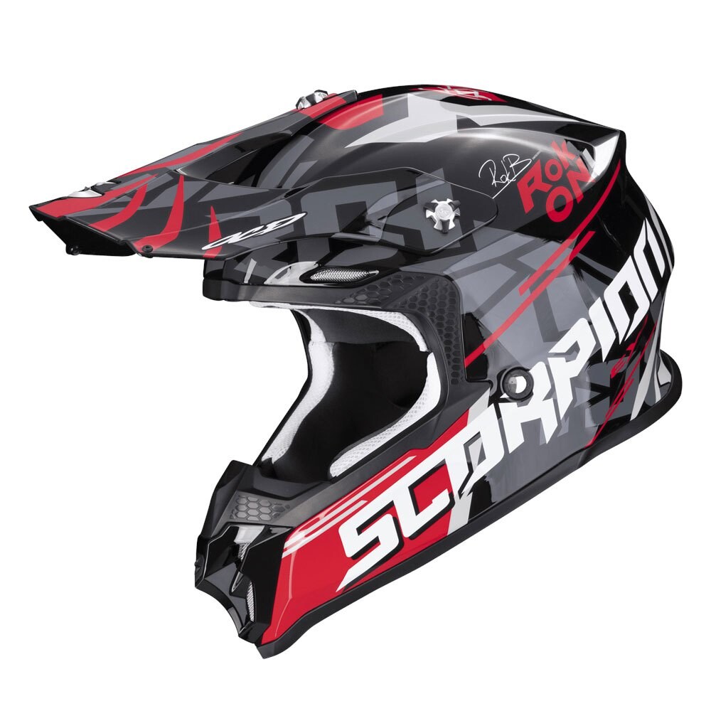 

Шлем для мотокросса Scorpion VX-16 Evo Air Rok, черный