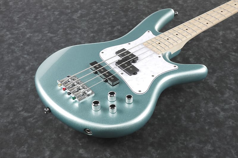 Басс гитара Ibanez SRMD200-SPN SR Mezzo Series Medium Scale Electric Bass Guitar Sea Foam Pearl Green цена и фото