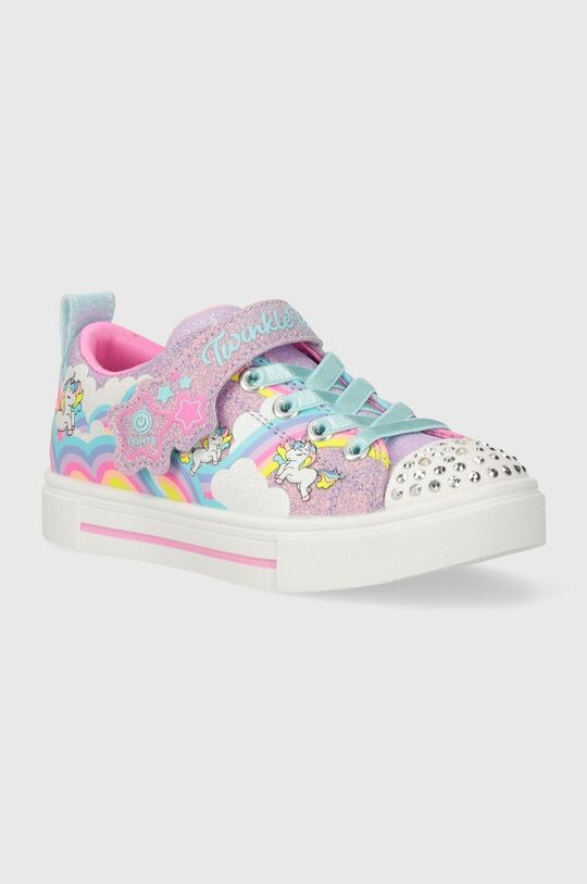

Skechers Детские кроссовки TWINKLE Sparks Jumpin Clouds, фиолетовый