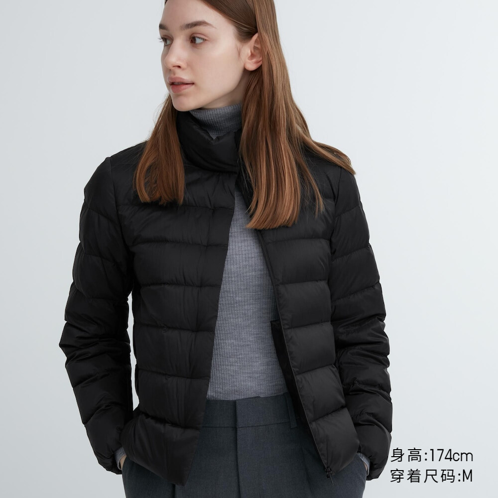 

Пуховик Uniqlo легкий премиум-класса, черный