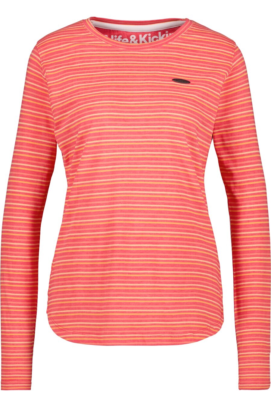 

Лонгслив Alife And Kickin LEAAK, цвет Apricot/Coral