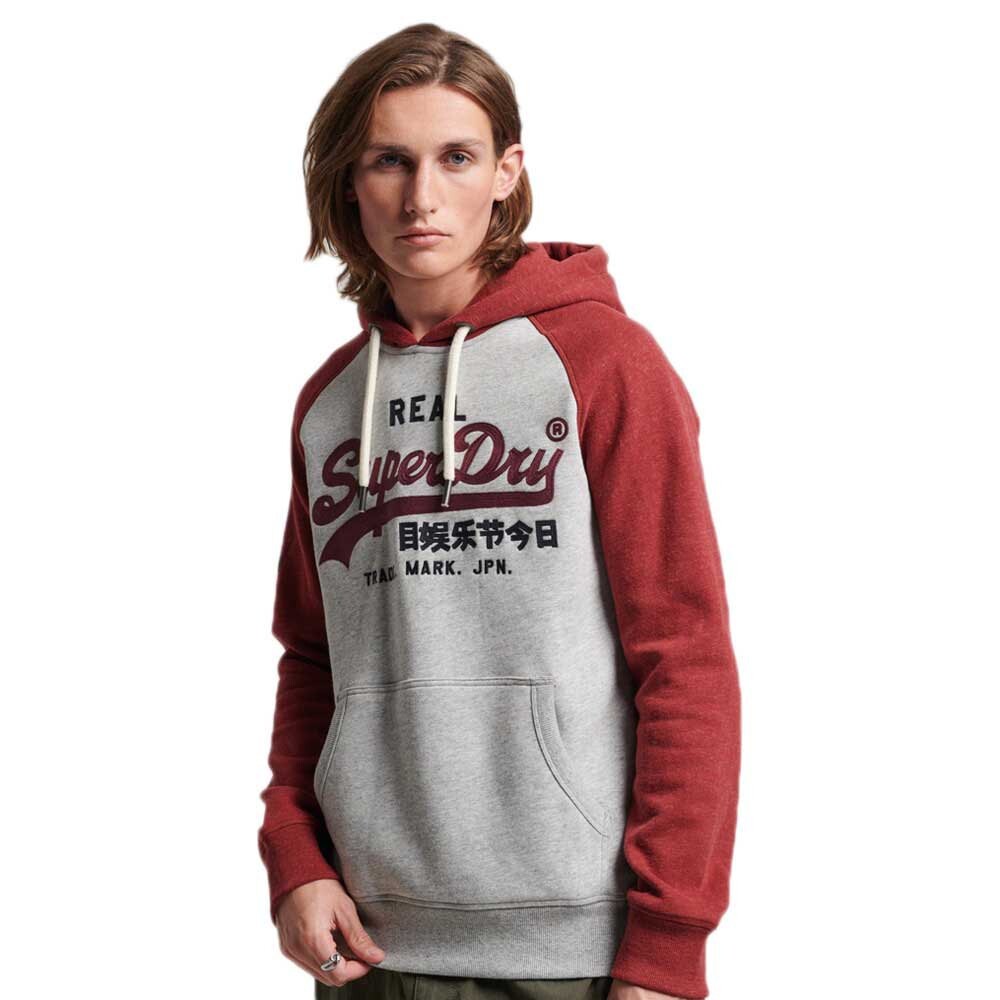 

Худи Superdry Vintage Vl Heritage Rgn, серый