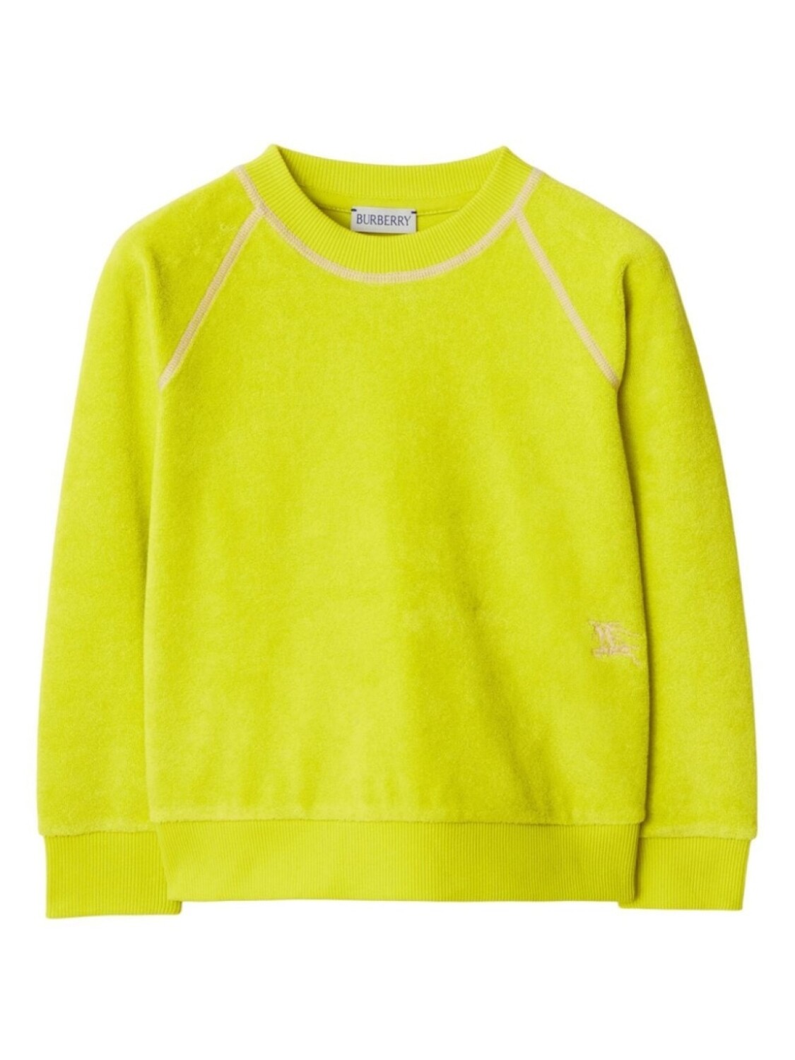 

Burberry Kids джемпер с воротником в рубчик, зеленый