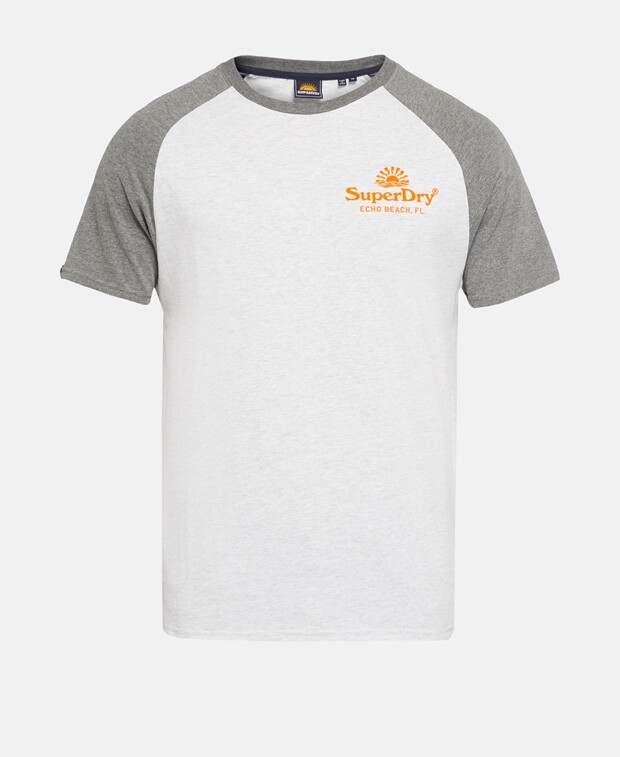 

Футболка Superdry, темно-серый