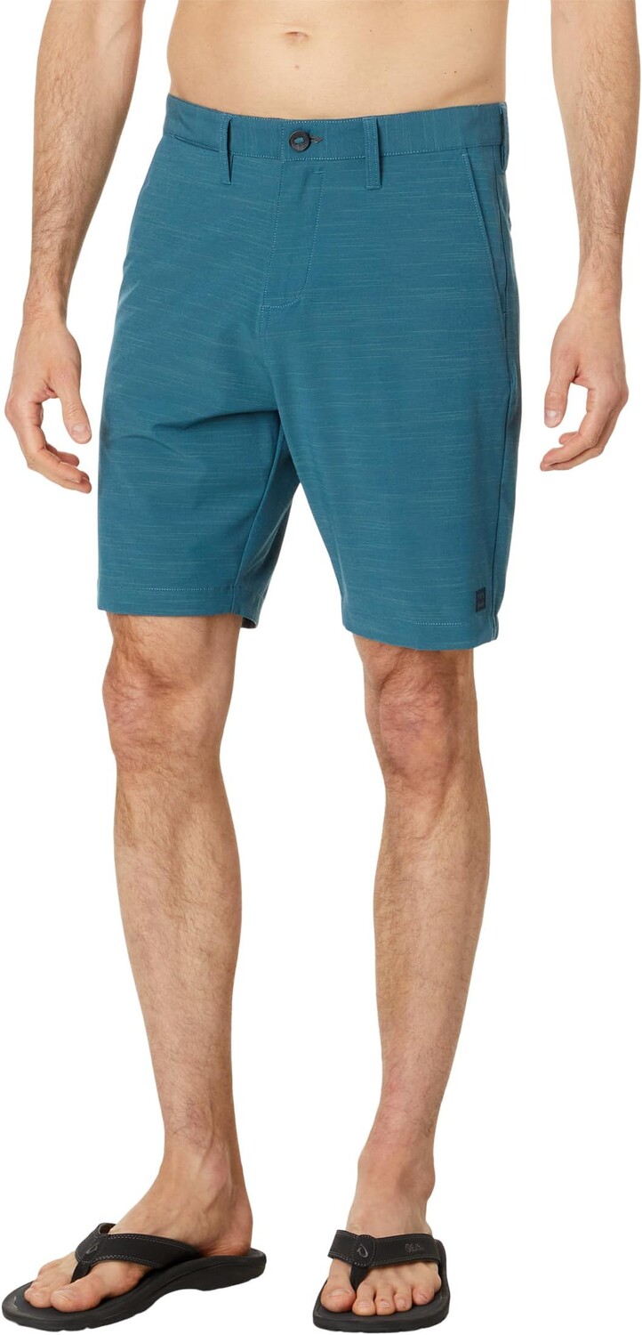 

Шорты Billabong Crossfire Slub Mid 19" Hybrid Shorts, цвет Ocean
