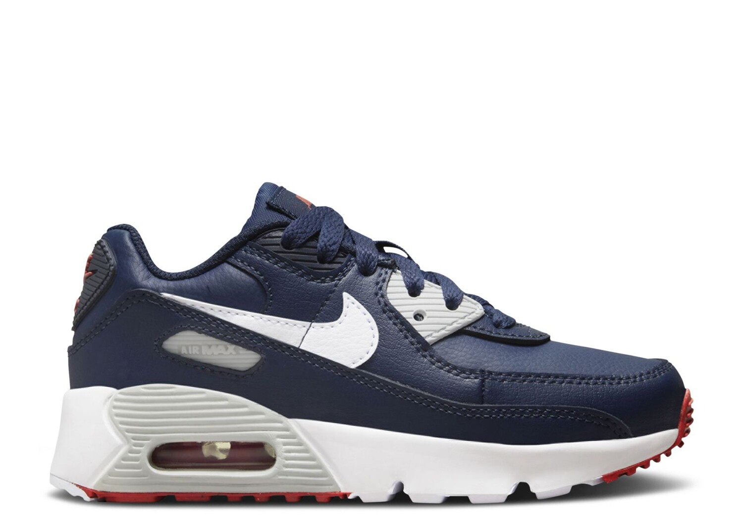 

Кроссовки Nike Air Max 90 Leather Ps 'Obsidian Track Red', синий