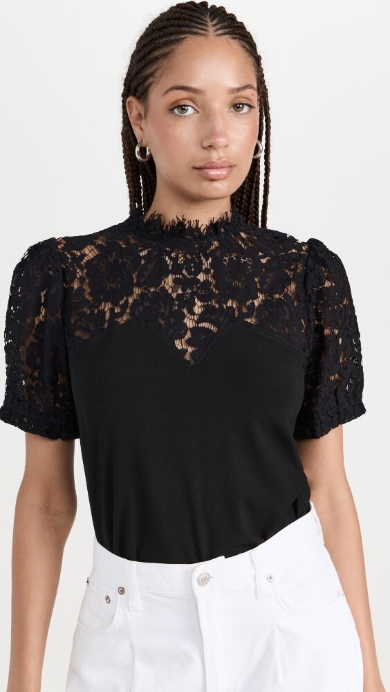

Топ Generation Love Romina Lace Combo, черный