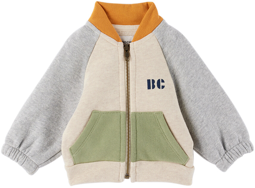 

Baby Beige Толстовка с цветовыми блоками Бежевый Bobo Choses