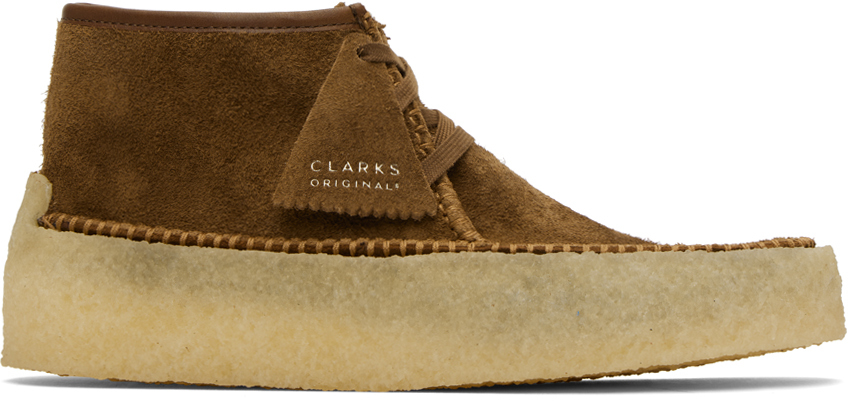 

Светло-коричневые ботинки Clarks Originals Caravan Origin, Коричневый