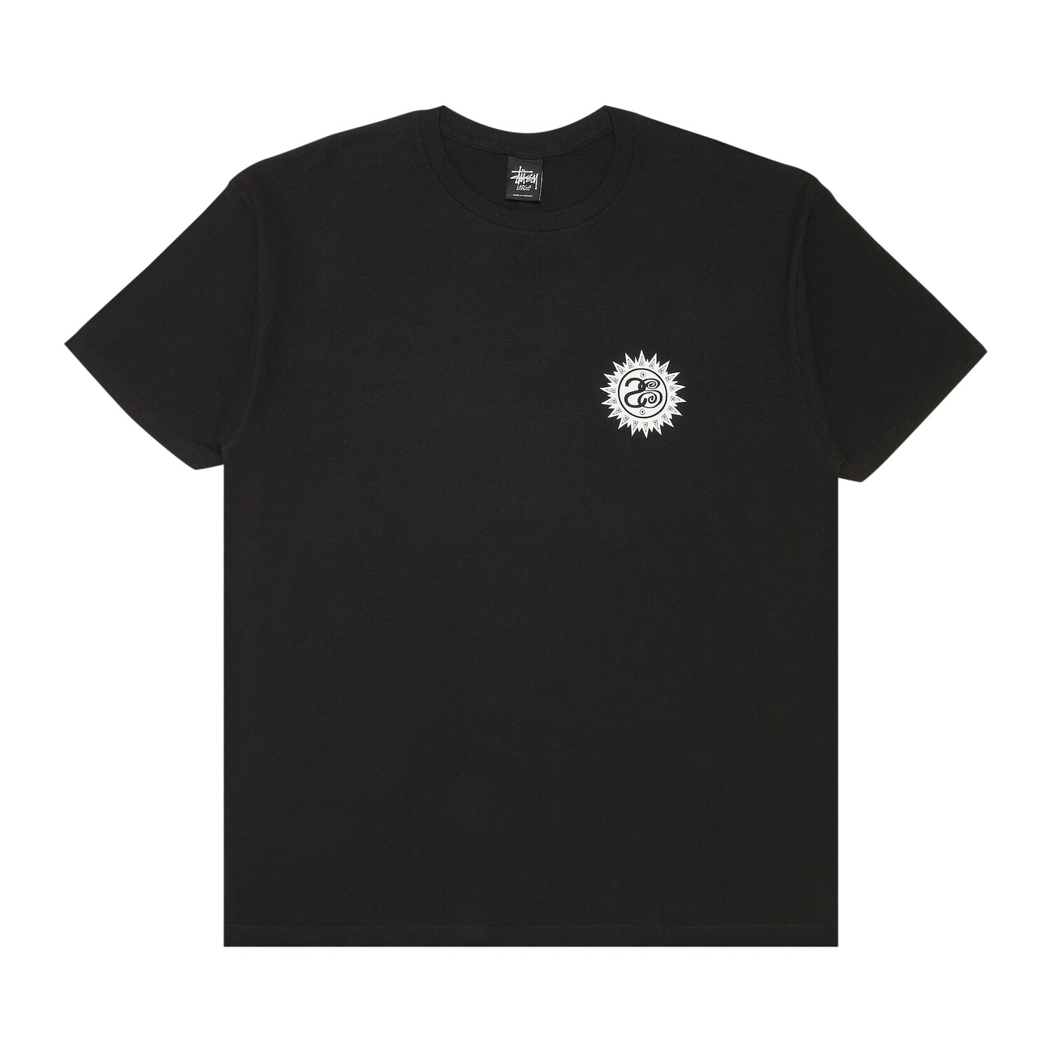 

Футболка с цепочкой Stussy One World One Love Tiki, черная, Черный, Футболка с цепочкой Stussy One World One Love Tiki, черная