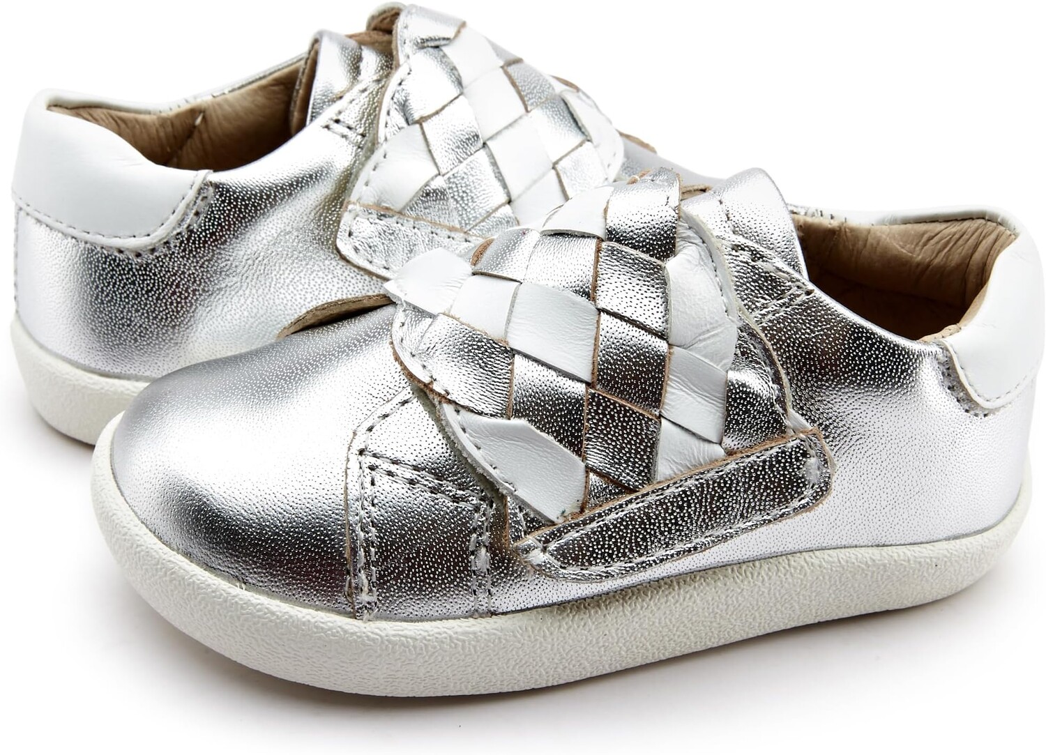 

Кроссовки Glam Plat Old Soles, цвет Silver/Snow