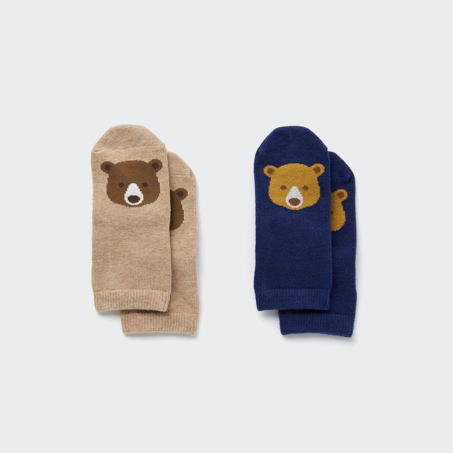 

Носки UNIQLO 2 пары, коричневый