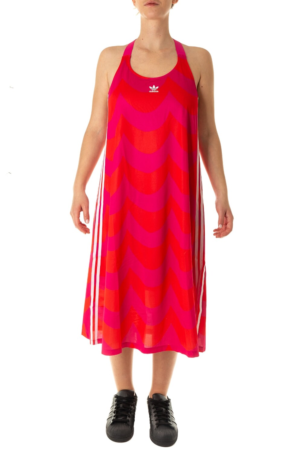 

Спортивное платье миди Marimekko adidas, коричневый