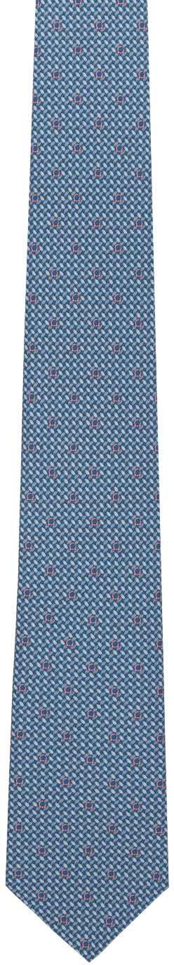 Сине-розовый шелковый галстук с принтом Gancini Ferragamo re pa чехол накладка artcolor для oppo reno3 pro с принтом сине розовый мрамор