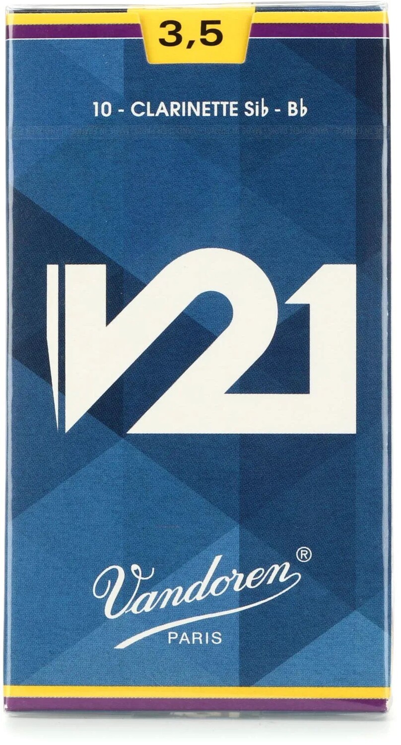 

Трость для кларнета Vandoren CR8035 V21 Bb — 3,5 (10 шт. в упаковке)