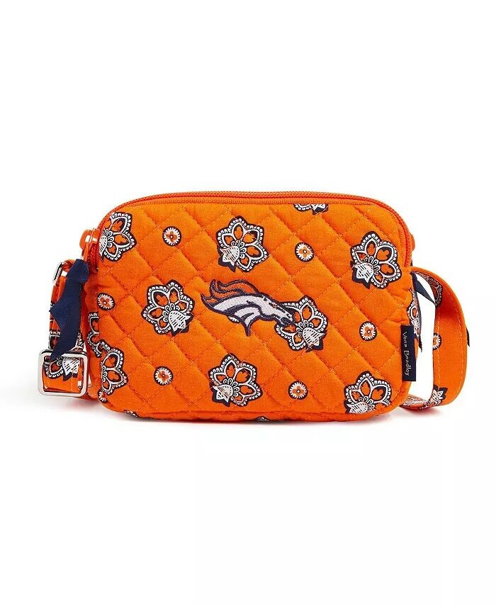 

Женская маленькая сумка через плечо Denver Broncos Stadium Vera Bradley, оранжевый