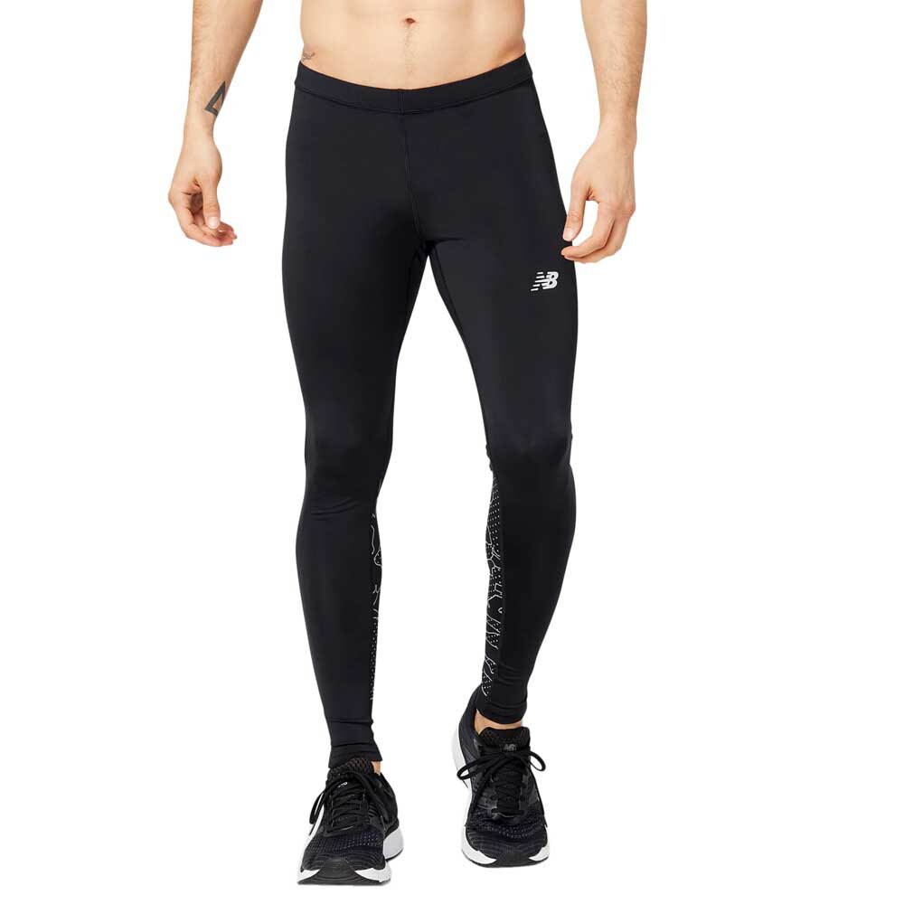 

Леггинсы New Balance Reflective Accelerate, черный