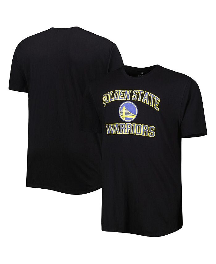 

Мужская черная футболка Golden State Warriors Big and Tall Heart and Soul Profile, черный
