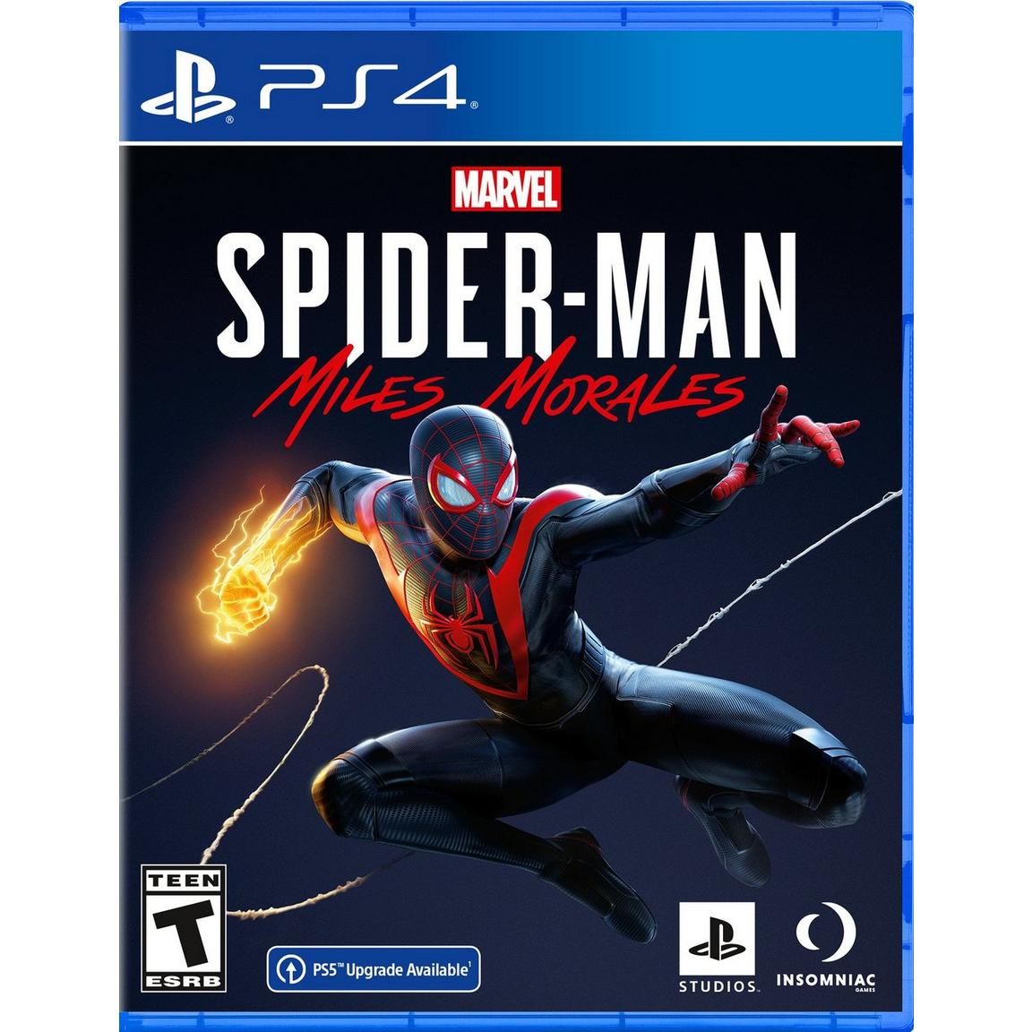 Видеоигра Marvel's Spider-Man: Miles Morales - PlayStation 4 фигурка funko головотряс spider man miles morales pop games miles morales crimson cowl suit