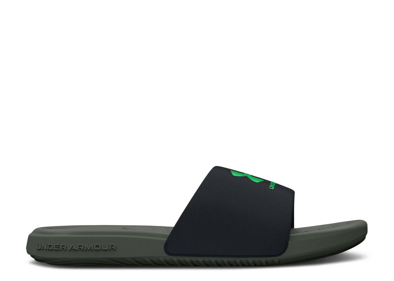 

Кроссовки Under Armour Ansa Fixed Slide 'Black Colorado Sage', черный