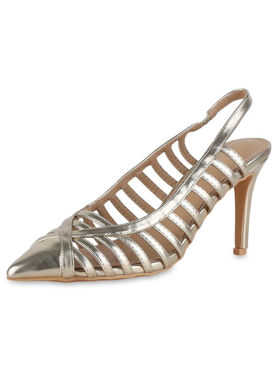 

Туфли Van Hill Slingback Pumps, золотой